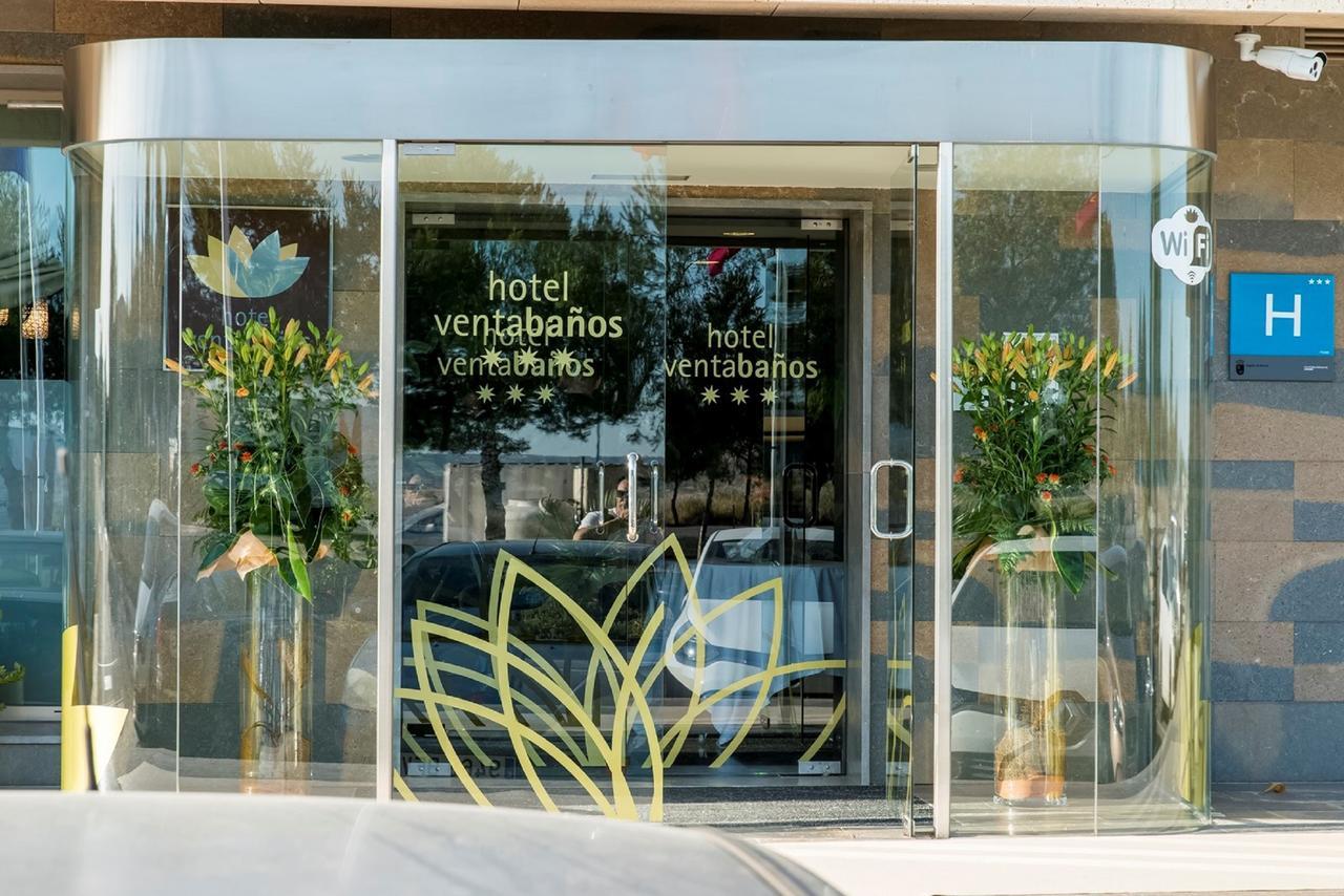 Hotel Venta Banos Campos del Rio Exterior photo