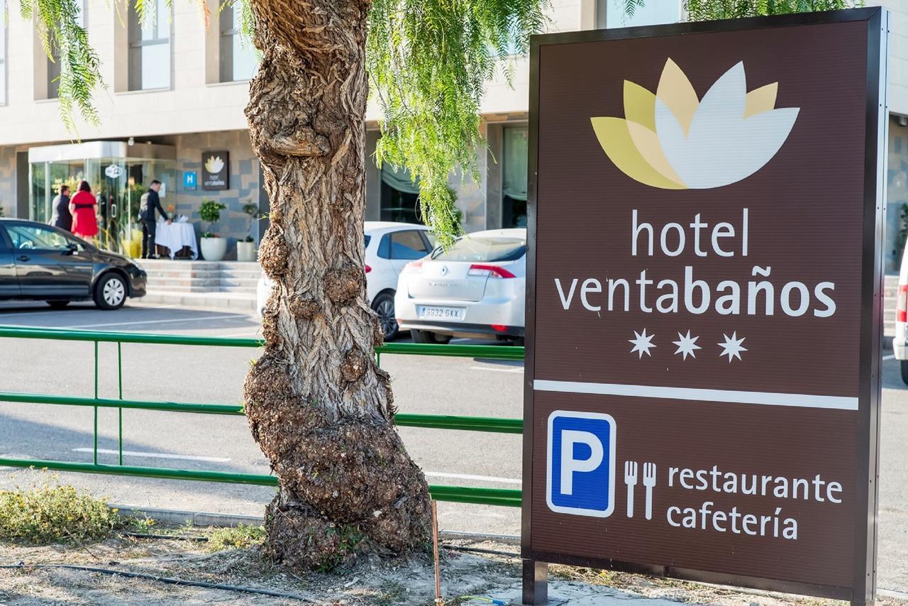 Hotel Venta Banos Campos del Rio Exterior photo